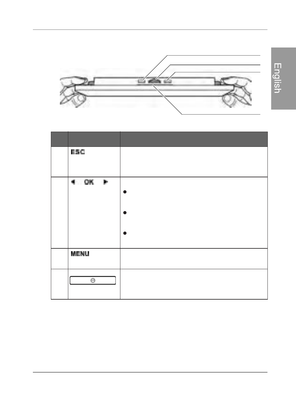 Using the control buttons, Engl is h | Philips SPF4480X-G7 User Manual | Page 12 / 210