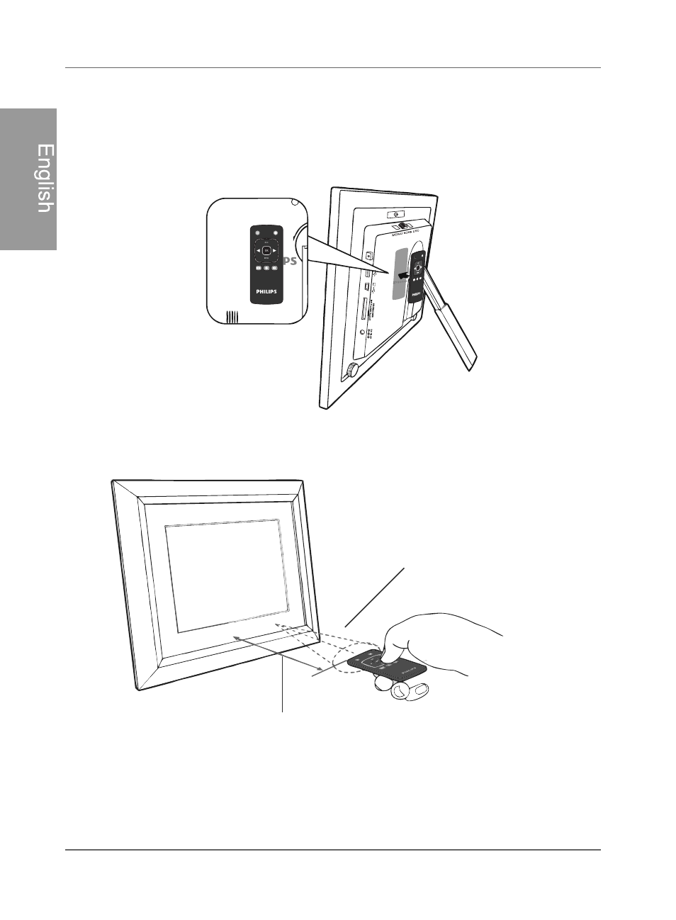Using the remote control, Engl is h | Philips SPF4480X-G7 User Manual | Page 13 / 210