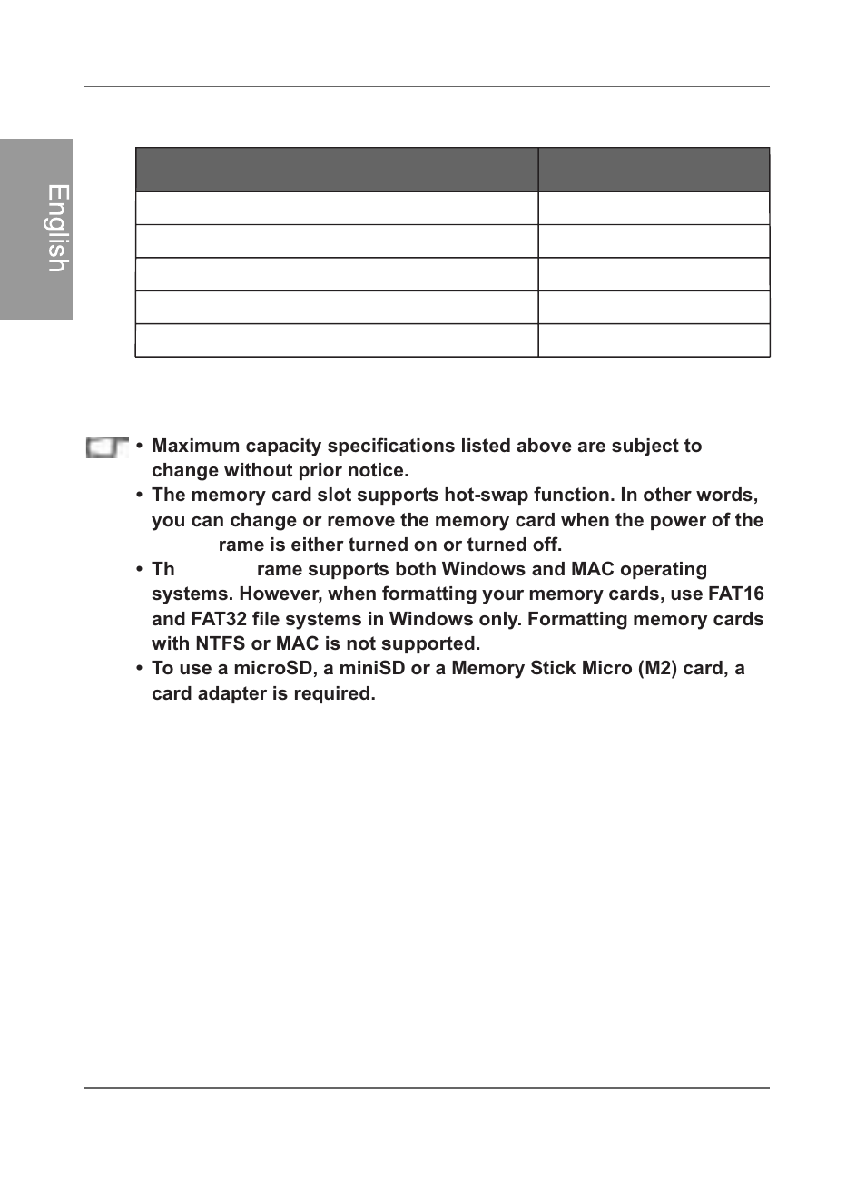 Engl is h | Philips SPF4480X-G7 User Manual | Page 23 / 210