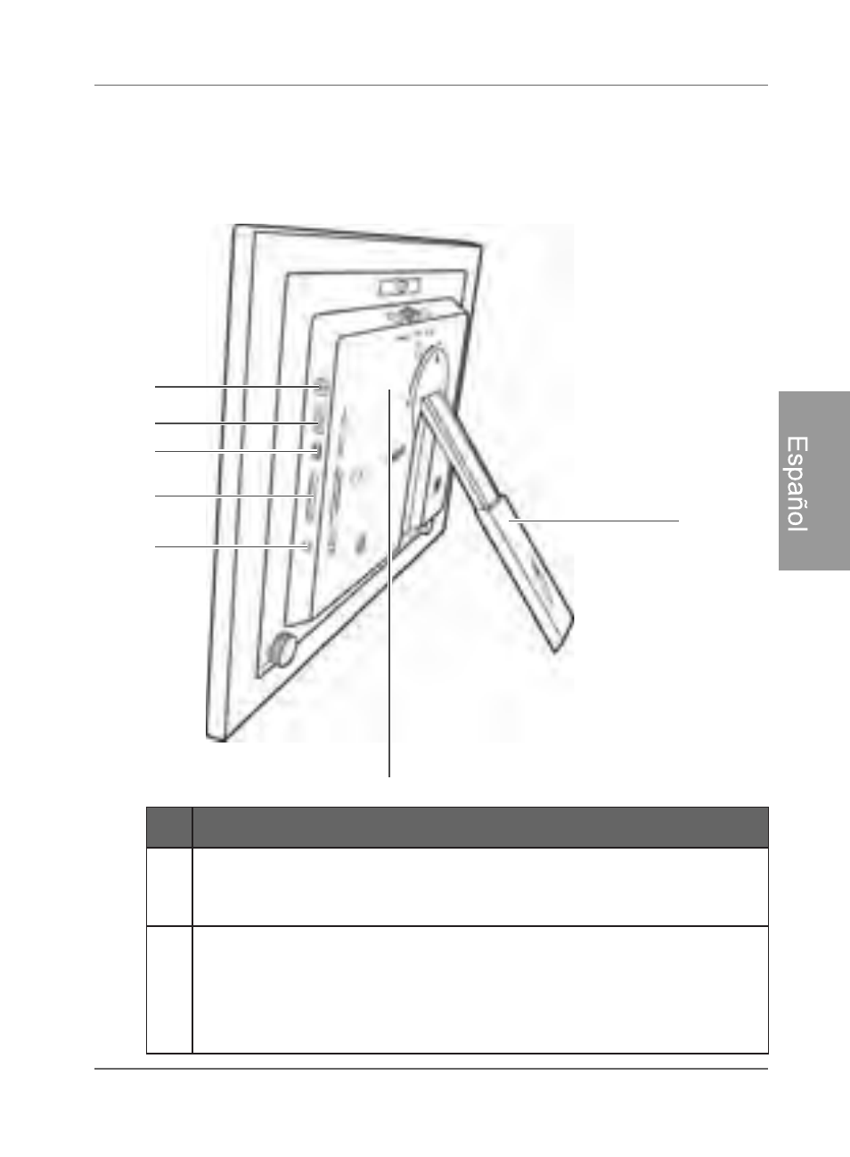 Generalidades, Vista derecha, Es paño l | Philips SPF4480X-G7 User Manual | Page 76 / 210