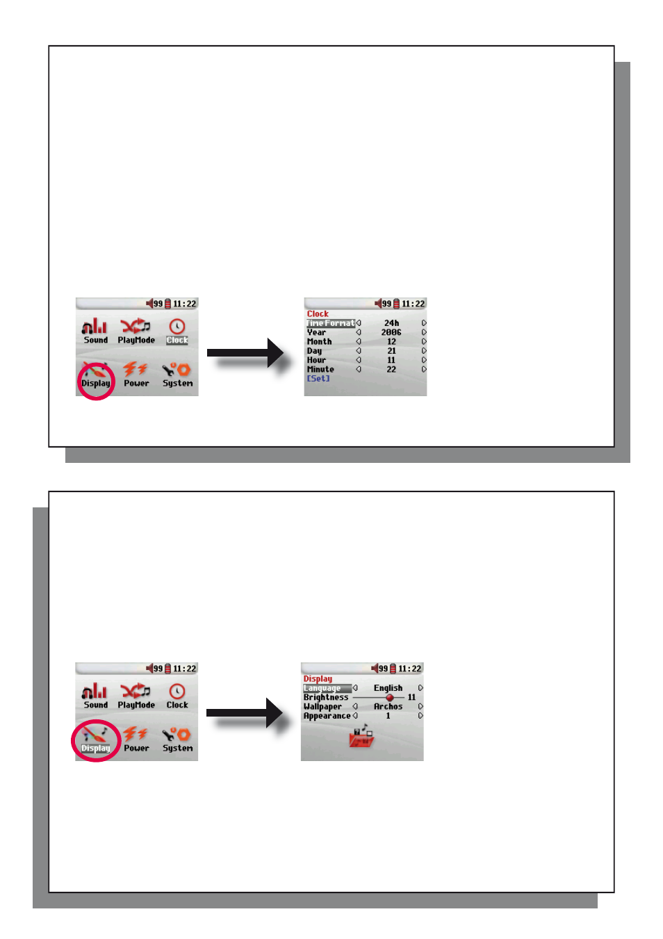ARCHOS 204 User Manual | Page 12 / 24