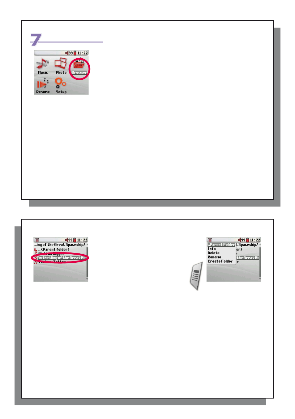 Using the browser | ARCHOS 204 User Manual | Page 14 / 24