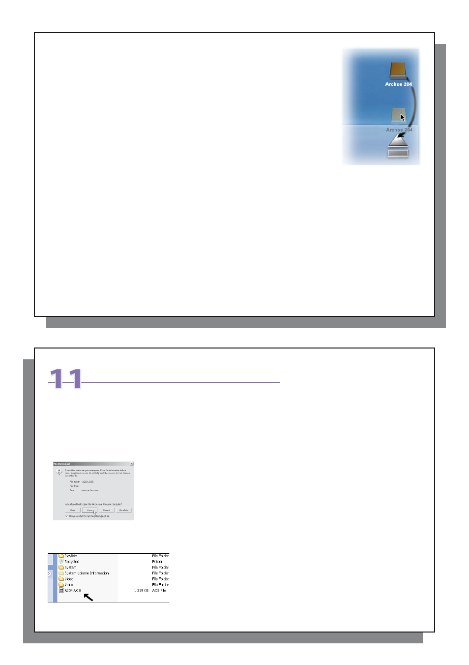 ARCHOS 204 User Manual | Page 20 / 24