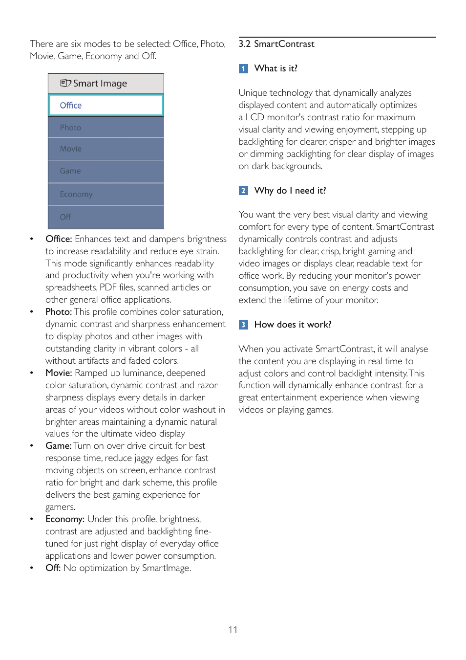 Philips 225B2CS-00 User Manual | Page 13 / 55