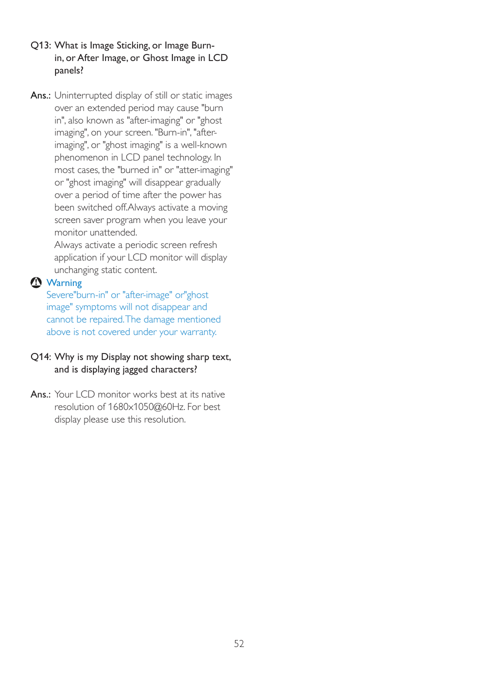 Philips 225B2CS-00 User Manual | Page 54 / 55