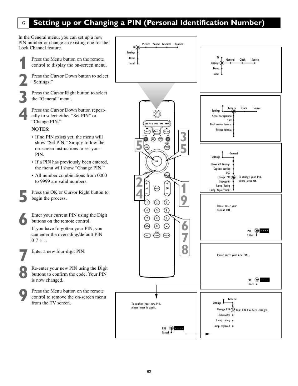 Philips 55PL9774-37B User Manual | Page 62 / 80