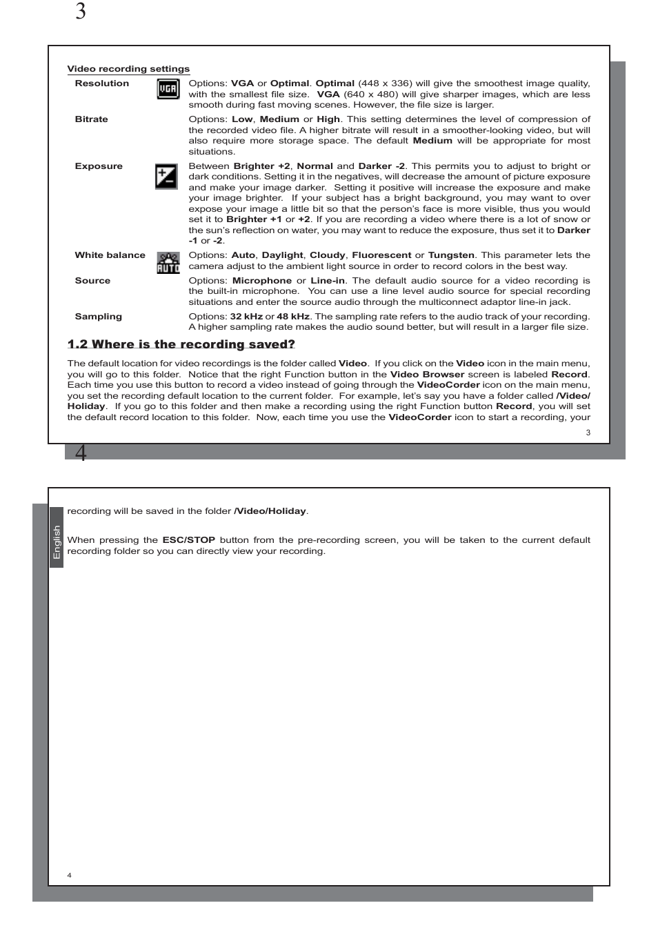 2 where is the recording saved | ARCHOS GminiTM 402 User Manual | Page 2 / 4