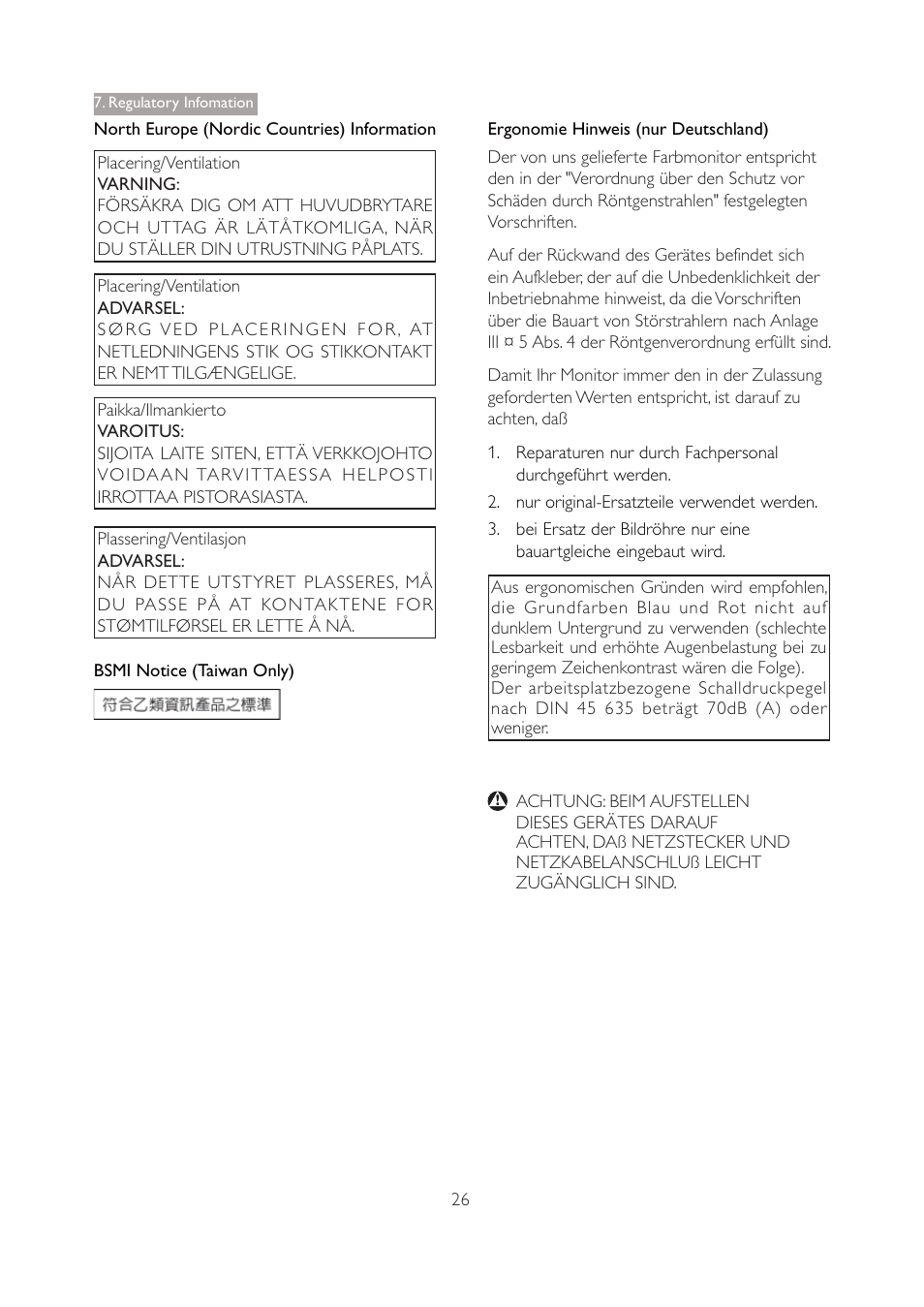 Philips 227E3QSU-00 User Manual | Page 28 / 41