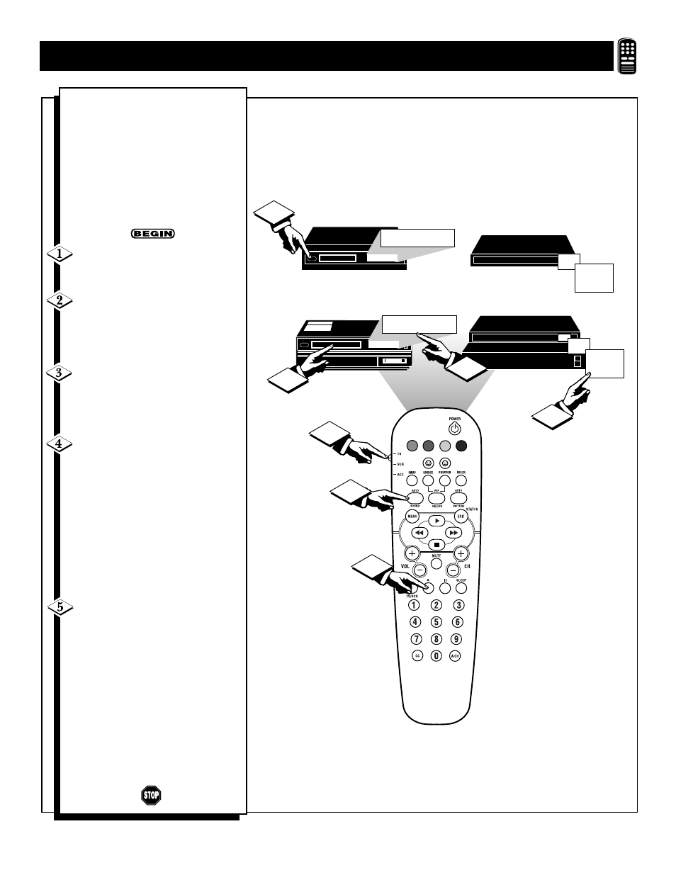 Stop | Philips 32PS60B99 User Manual | Page 35 / 47