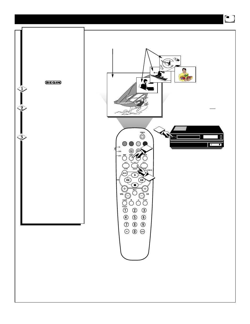 Pip s, Hoosing the, Ource | Philips 32PS60B99 User Manual | Page 41 / 47