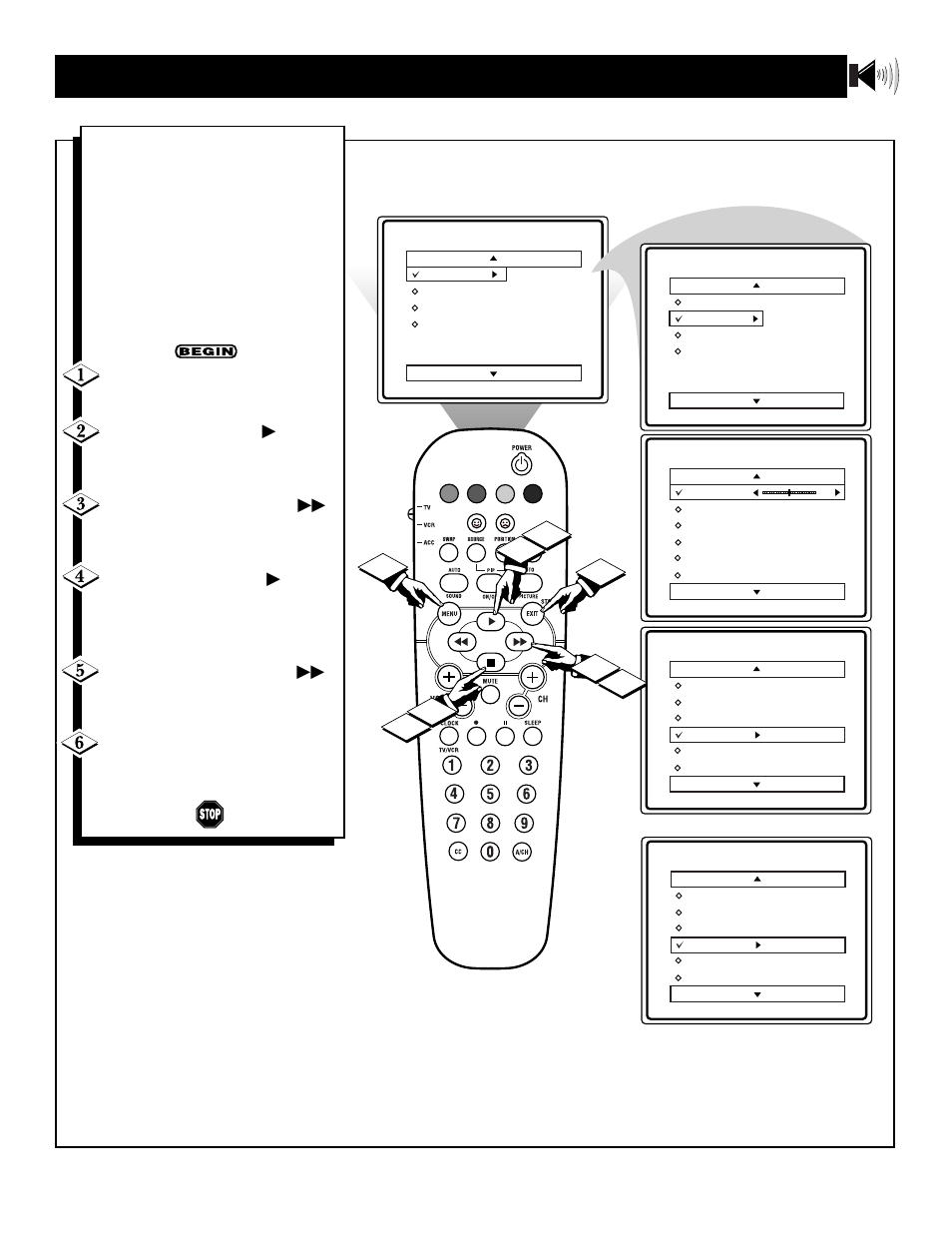 Avl (a, Ow to, Se the | Utomatic, Olume, Eveler, Ontrol | Philips 32PS60B99 User Manual | Page 9 / 47