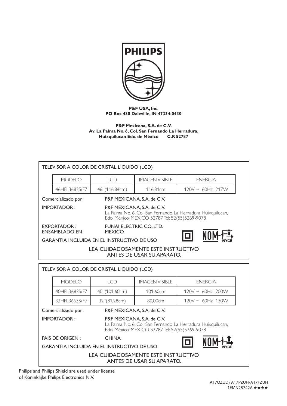 Philips 46HFL3683S-F7 User Manual | Page 12 / 12