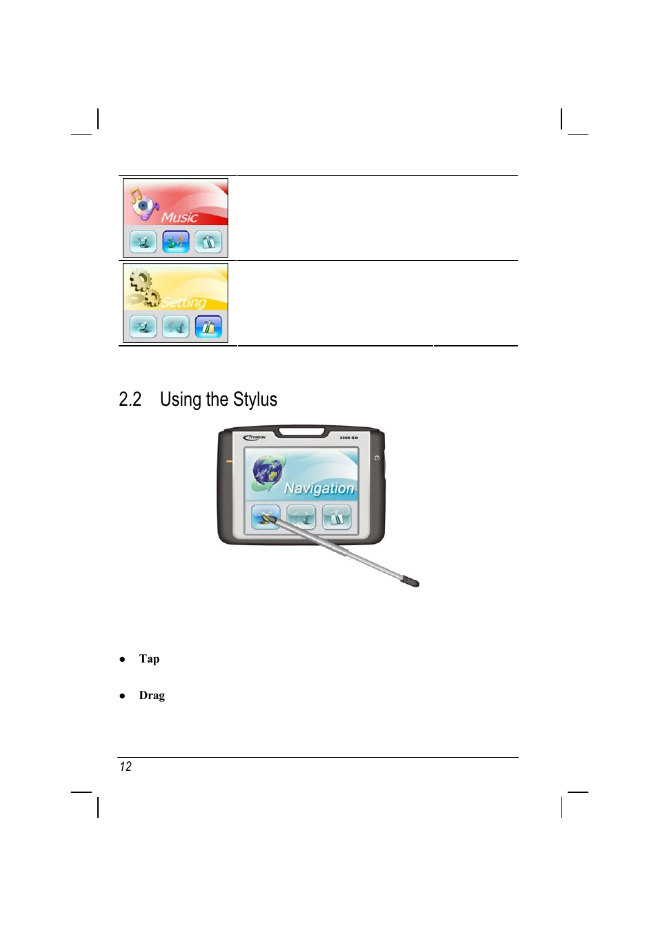 2 using the stylus | ANUBIS R00 User Manual | Page 17 / 46