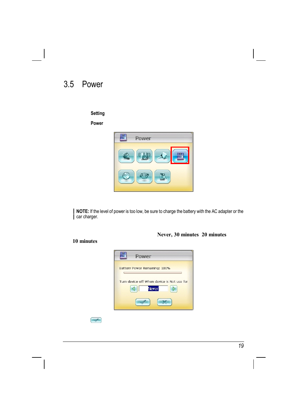 5 power | ANUBIS R00 User Manual | Page 23 / 46