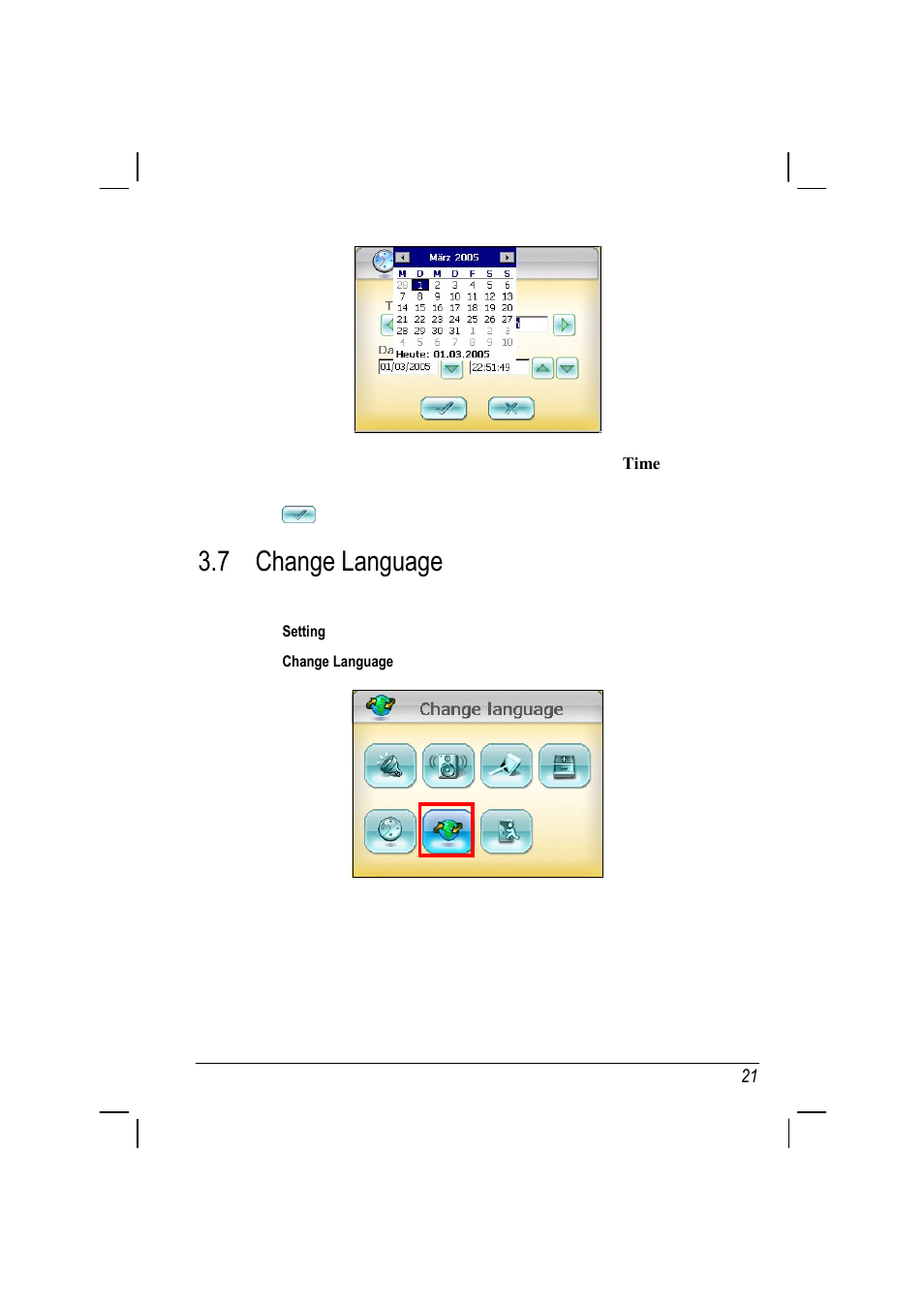 7 change language | ANUBIS R00 User Manual | Page 25 / 46