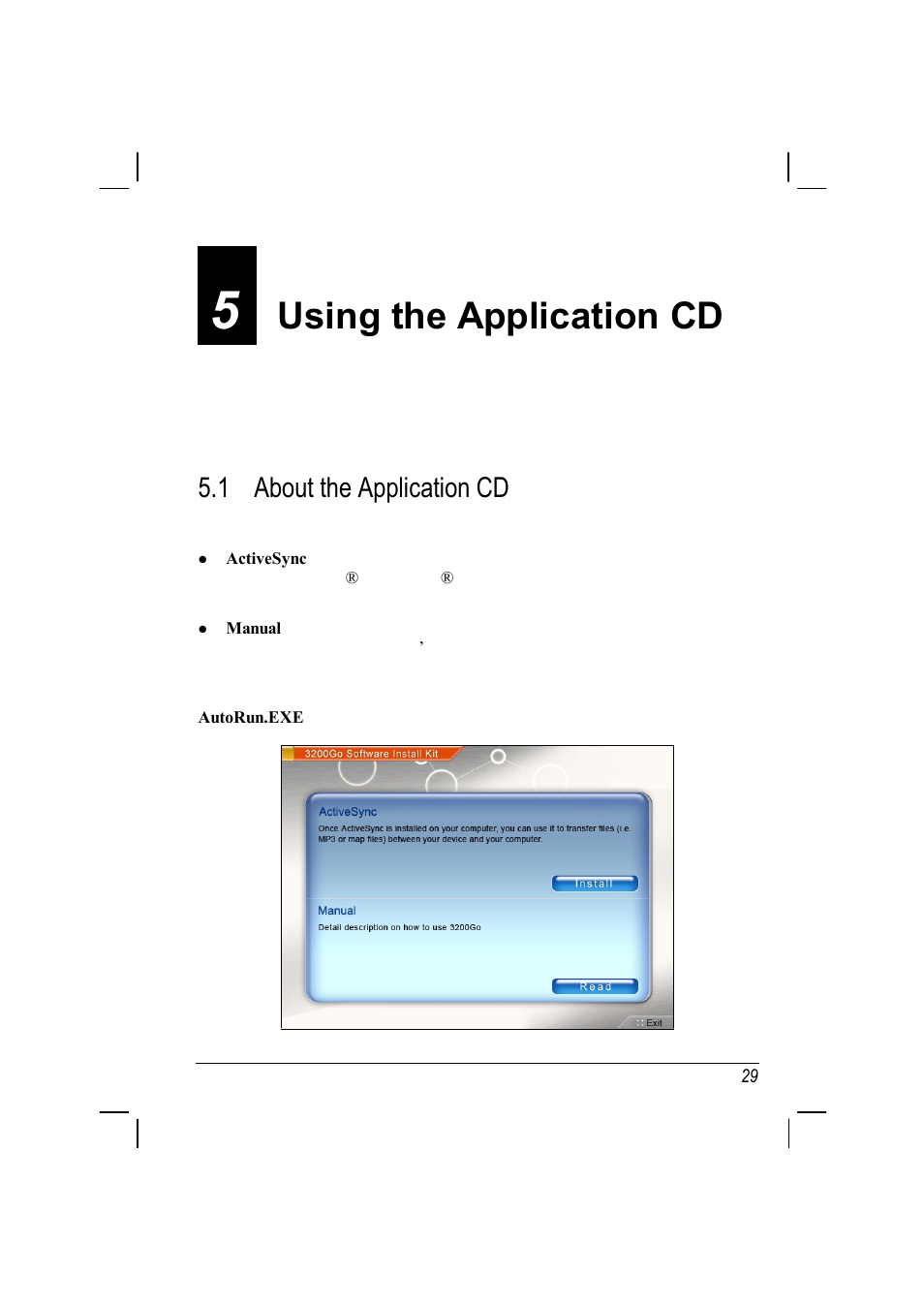 Using the application cd, 1 about the application cd | ANUBIS R00 User Manual | Page 33 / 46