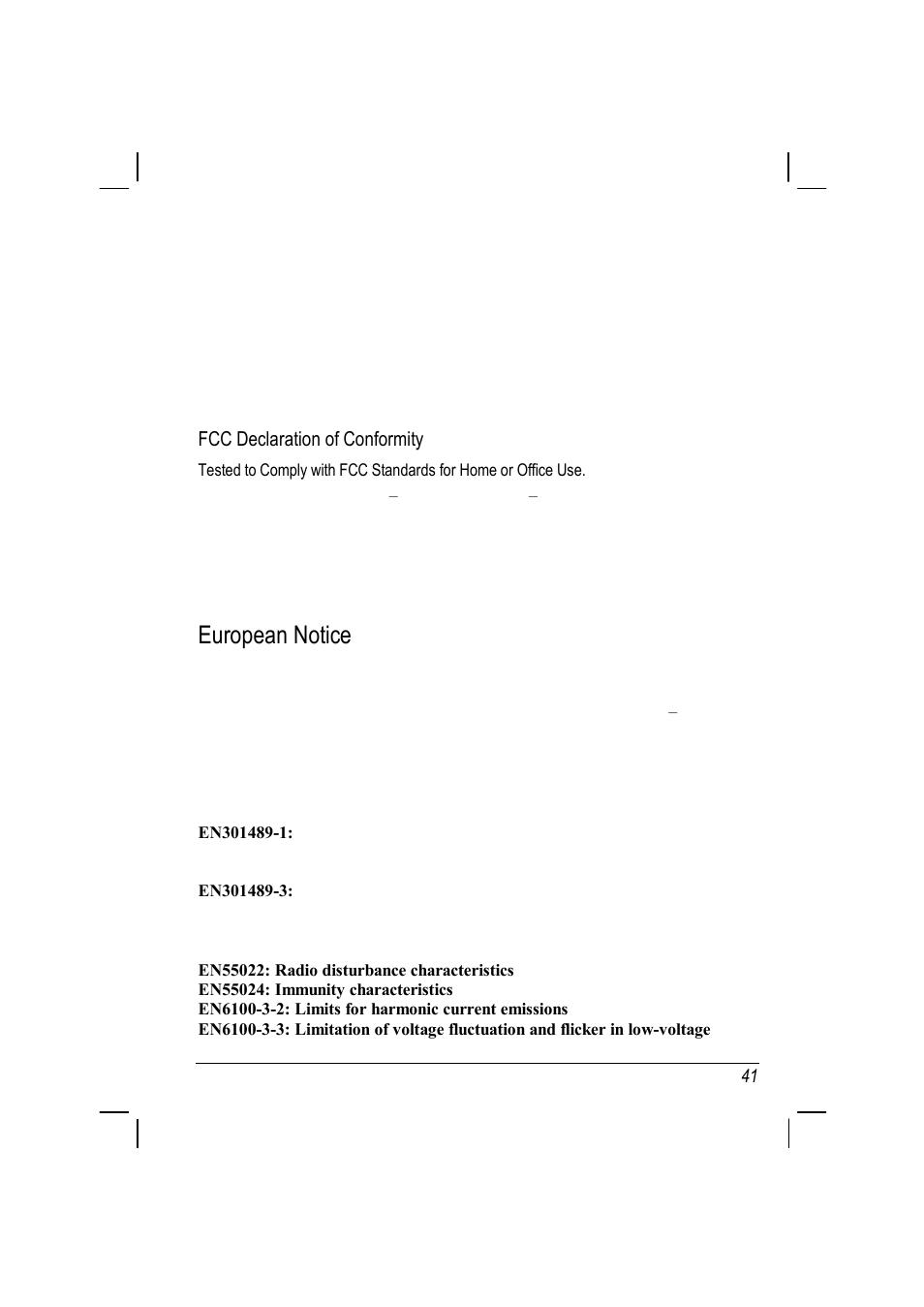 European notice | ANUBIS R00 User Manual | Page 45 / 46