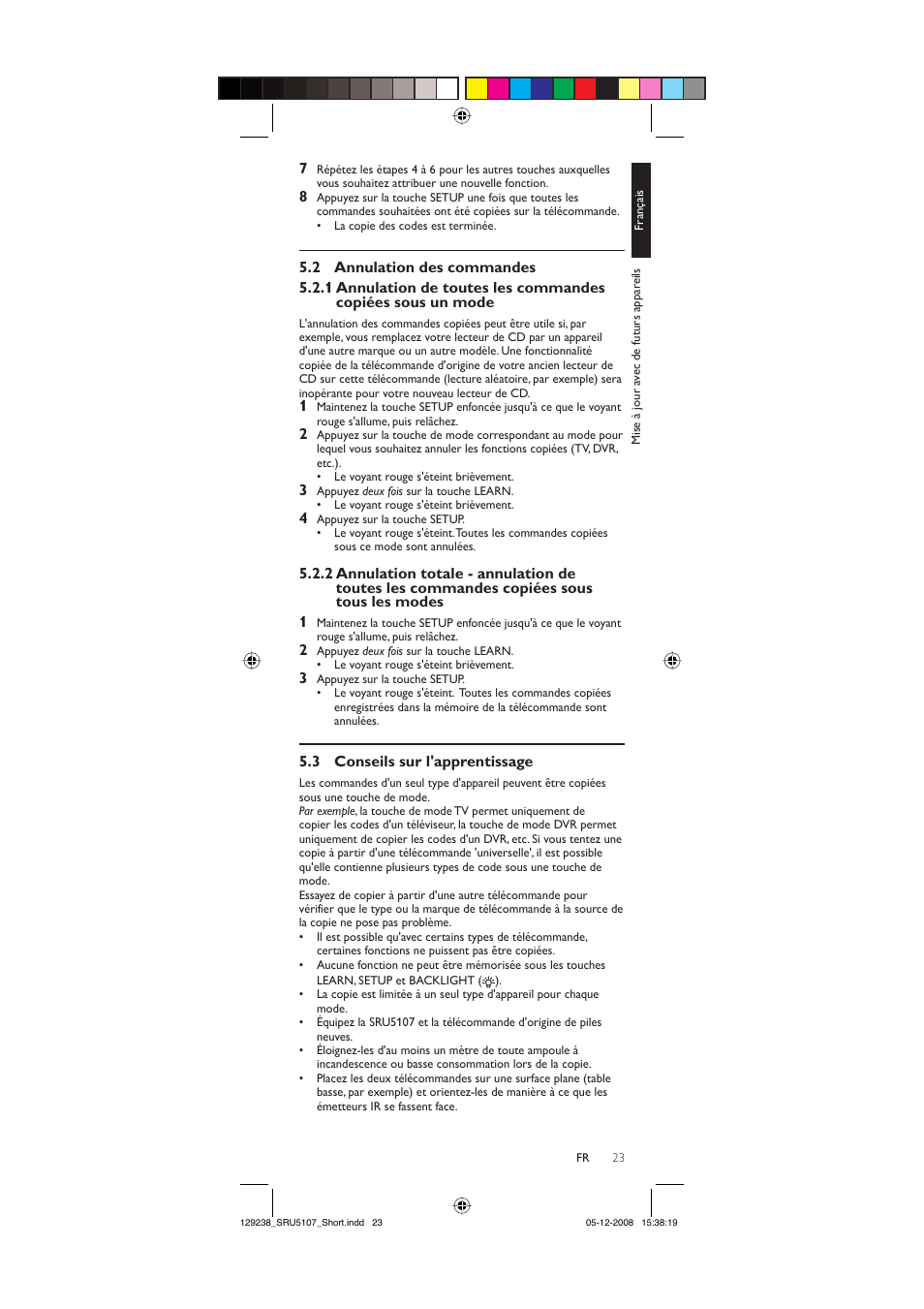 Philips SRU5107-27 User Manual | Page 23 / 40