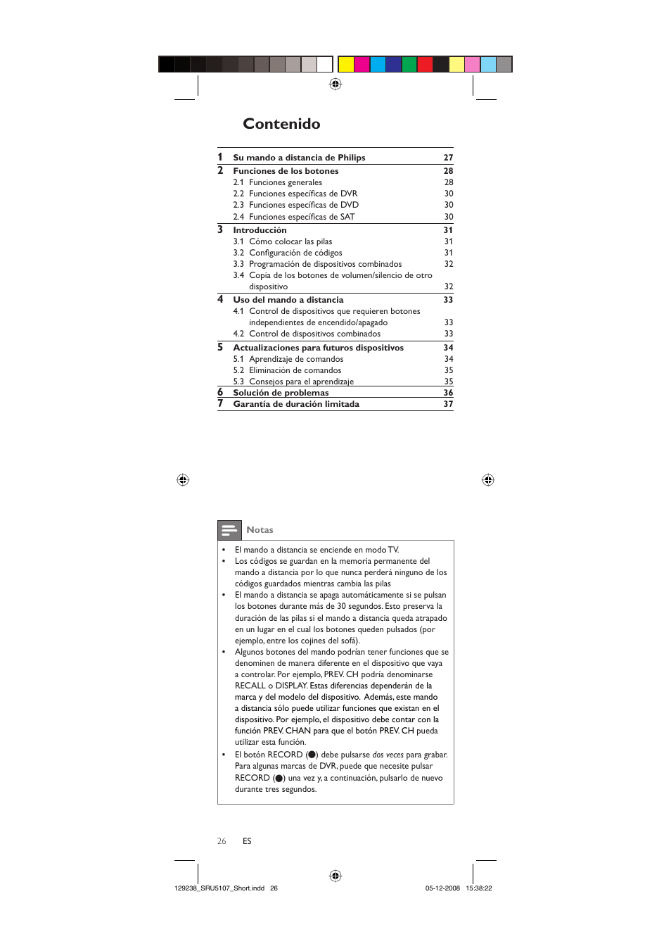 Philips SRU5107-27 User Manual | Page 26 / 40