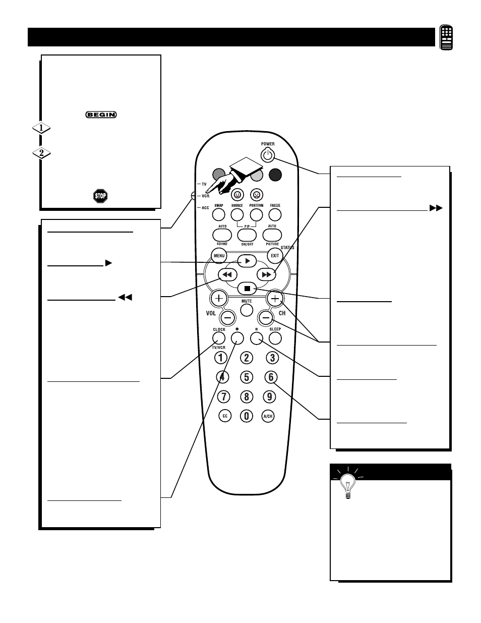 Vcr b | Philips 32PS60B User Manual | Page 39 / 48