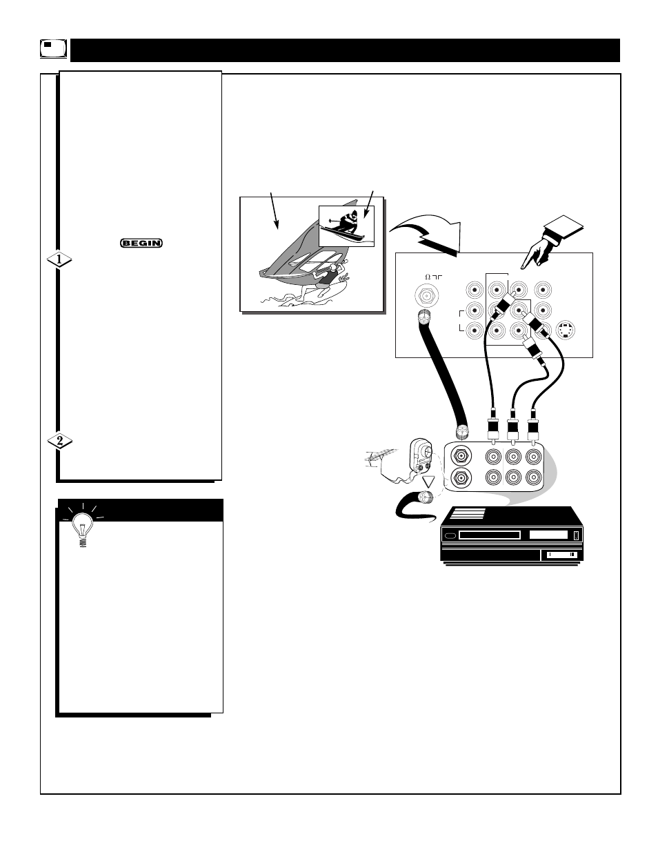 Pip c, Asic, Onnection | Philips 32PS60B User Manual | Page 40 / 48