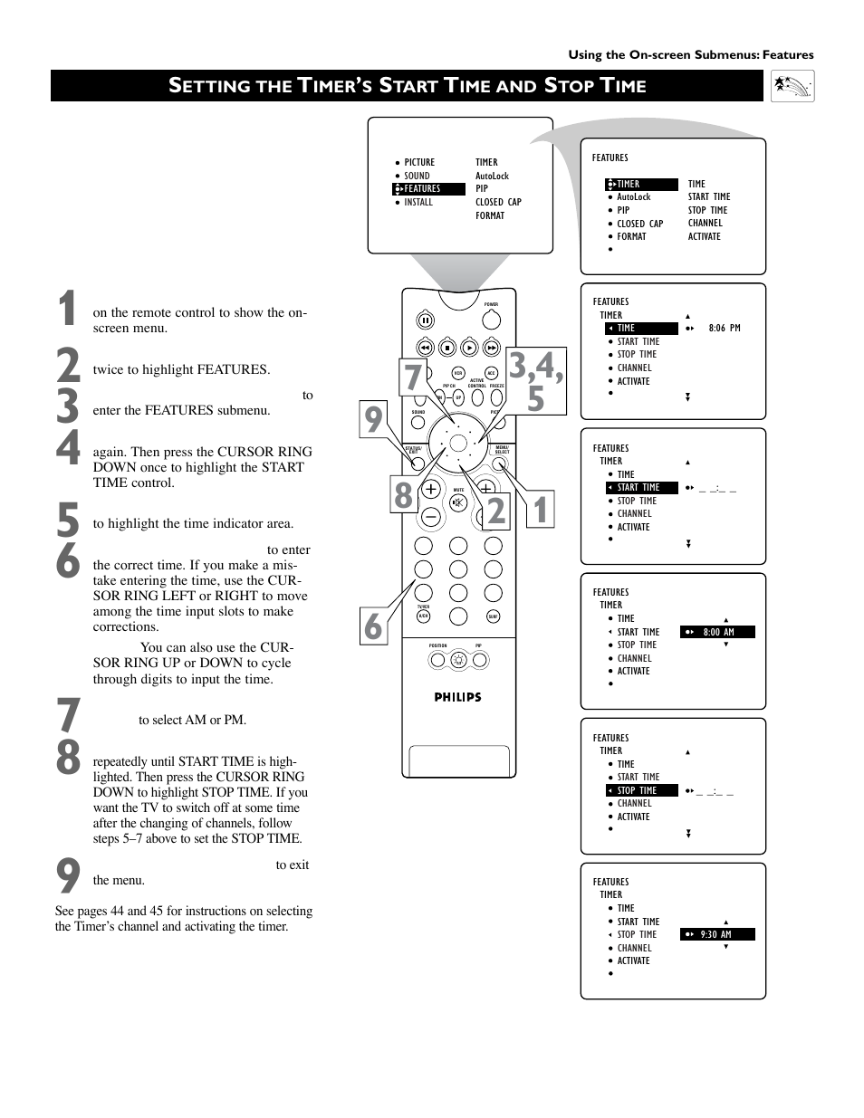 Philips 55PW9383 User Manual | Page 43 / 72