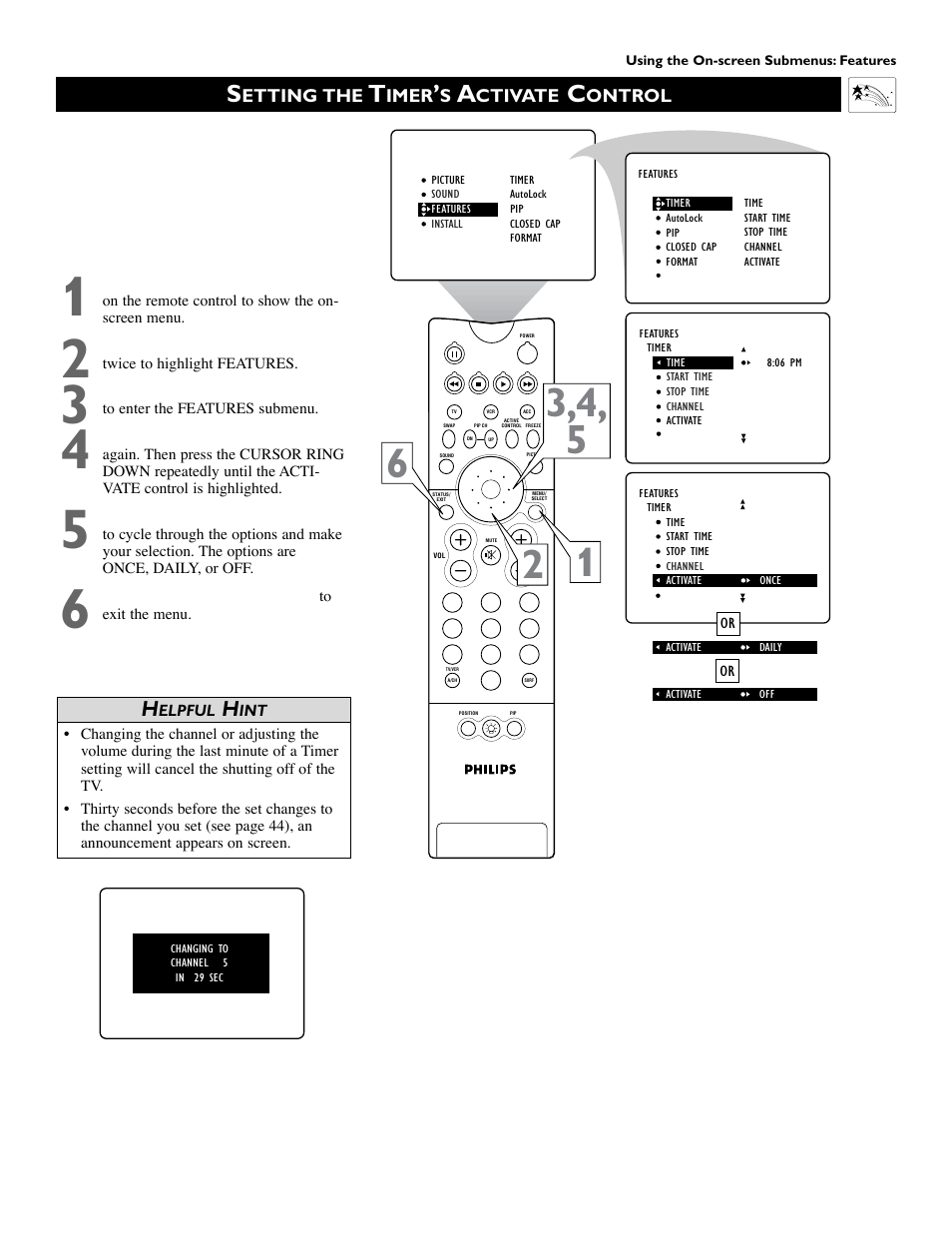 Philips 55PW9383 User Manual | Page 45 / 72