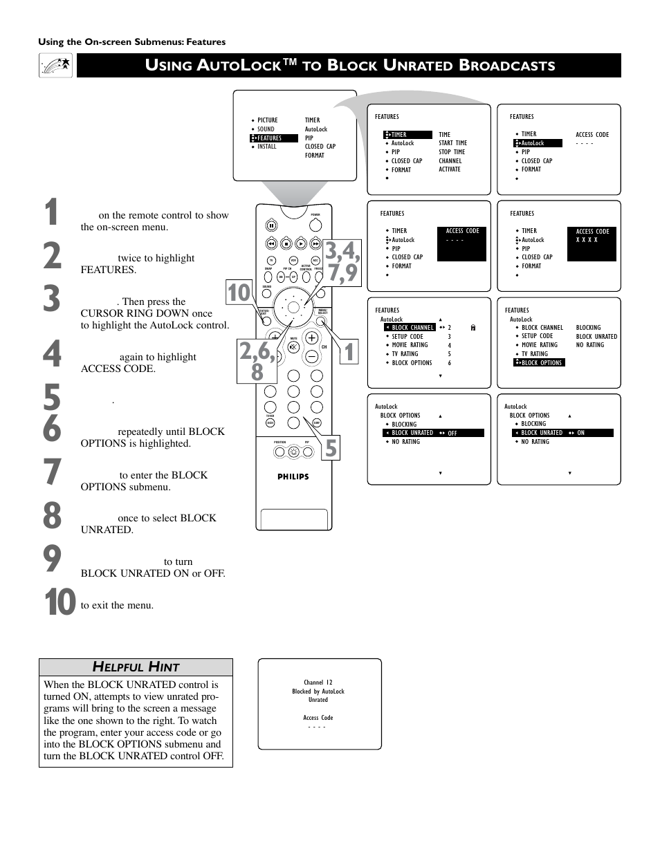 Philips 55PW9383 User Manual | Page 52 / 72