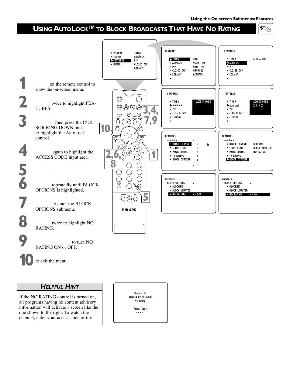 Philips 55PW9383 User Manual | Page 53 / 72
