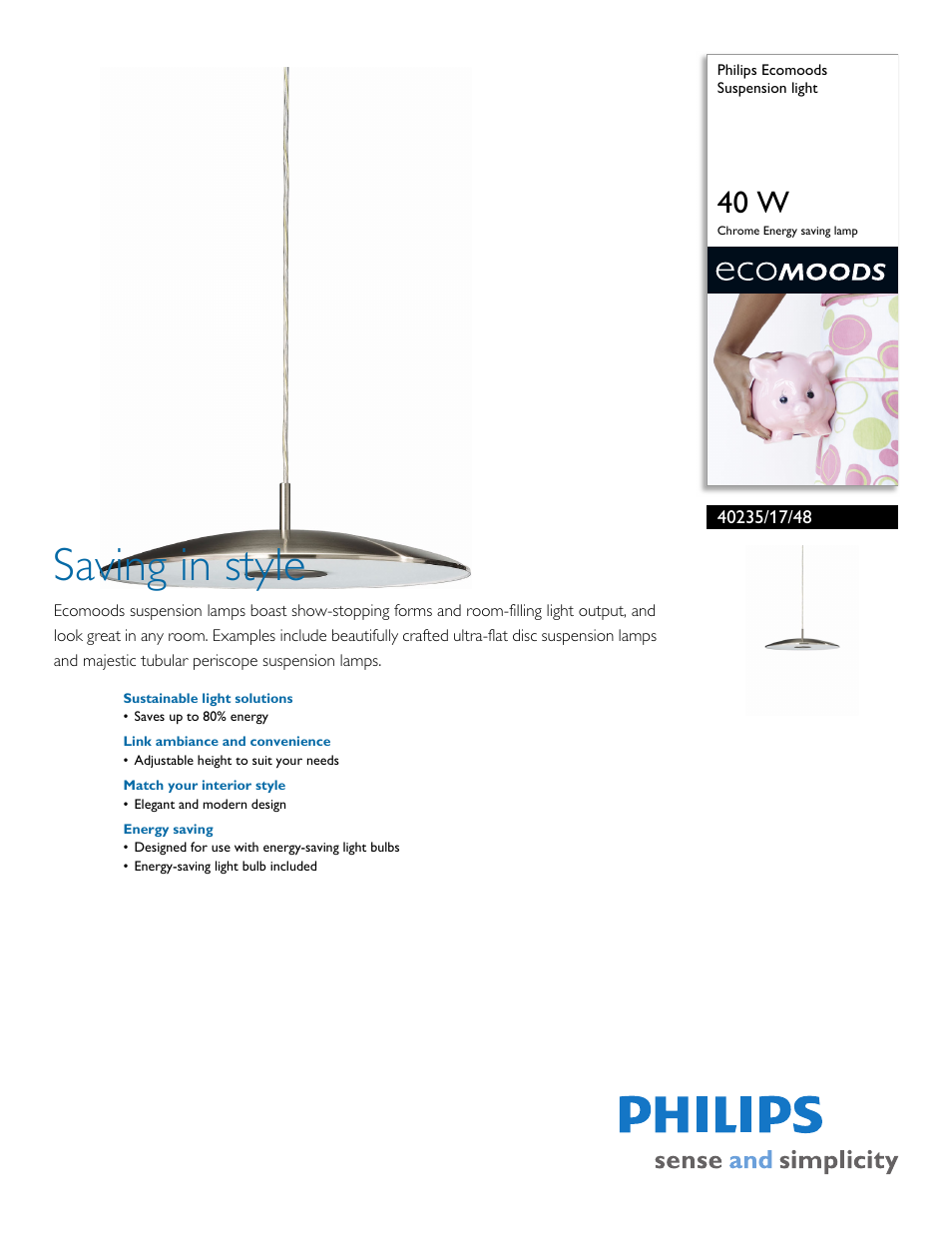 Philips 402351748 User Manual | 2 pages