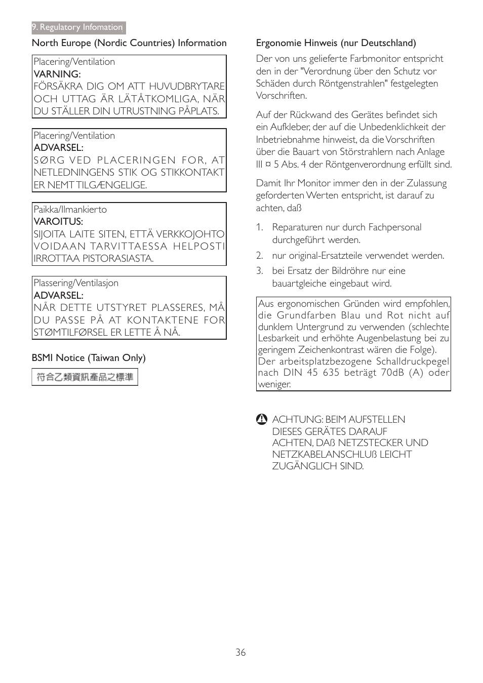 Philips 241P4QPYES-00 User Manual | Page 38 / 52