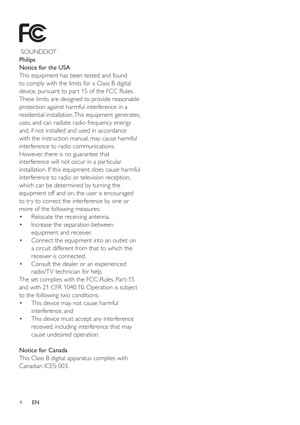 Philips SA4DOT02PN-37 User Manual | Page 6 / 16