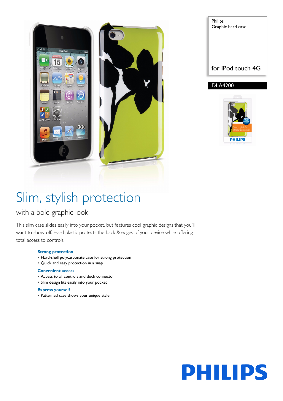 Philips DLA4200-17 User Manual | 2 pages