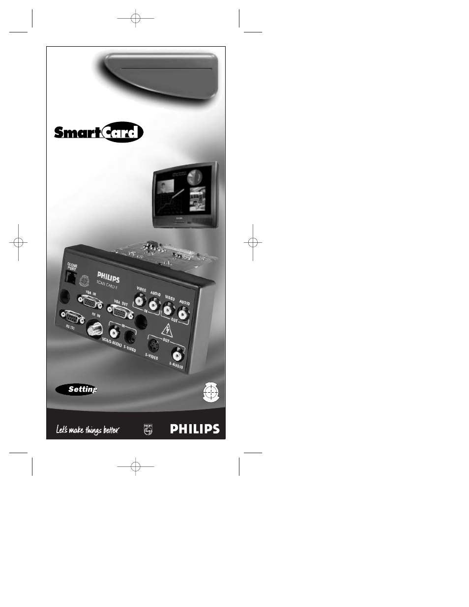 Philips 21" Stereo Institutional CTV User Manual | 21 pages