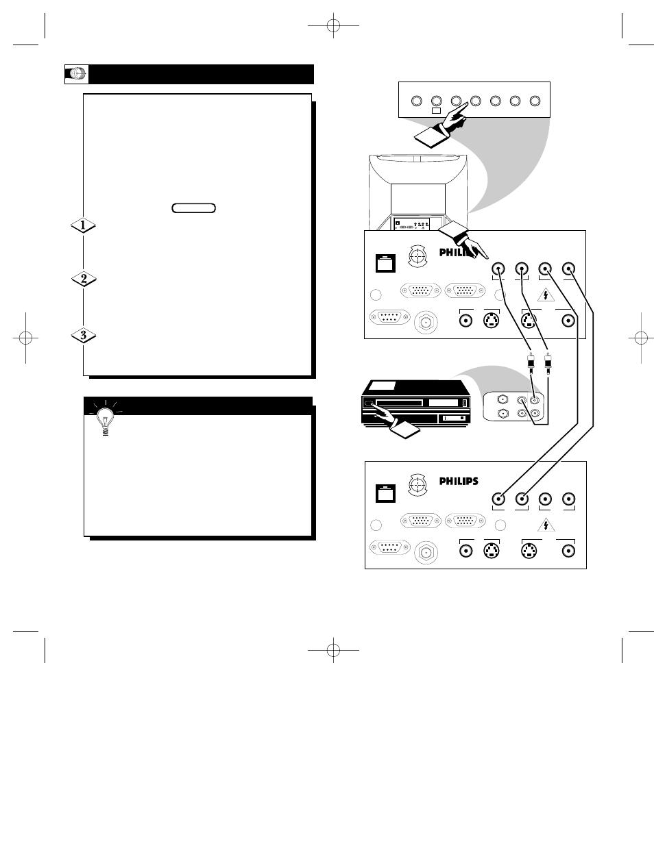 Udio, Ideo, Nputs | Smart, Mart | Philips 21" Stereo Institutional CTV User Manual | Page 8 / 21