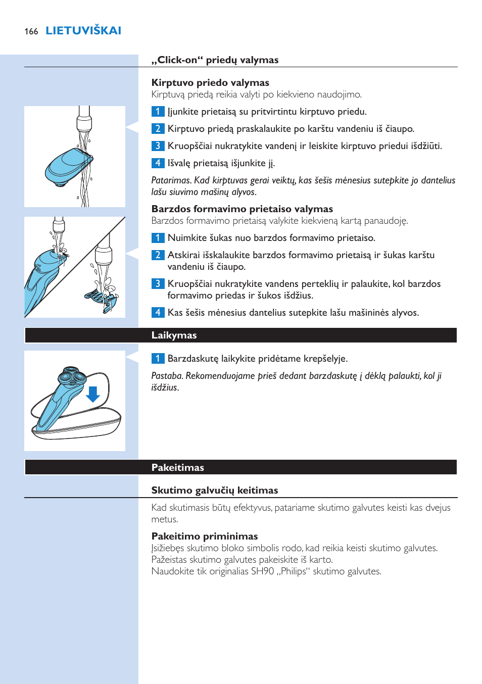 Philips S9321-88 User Manual | Page 166 / 342