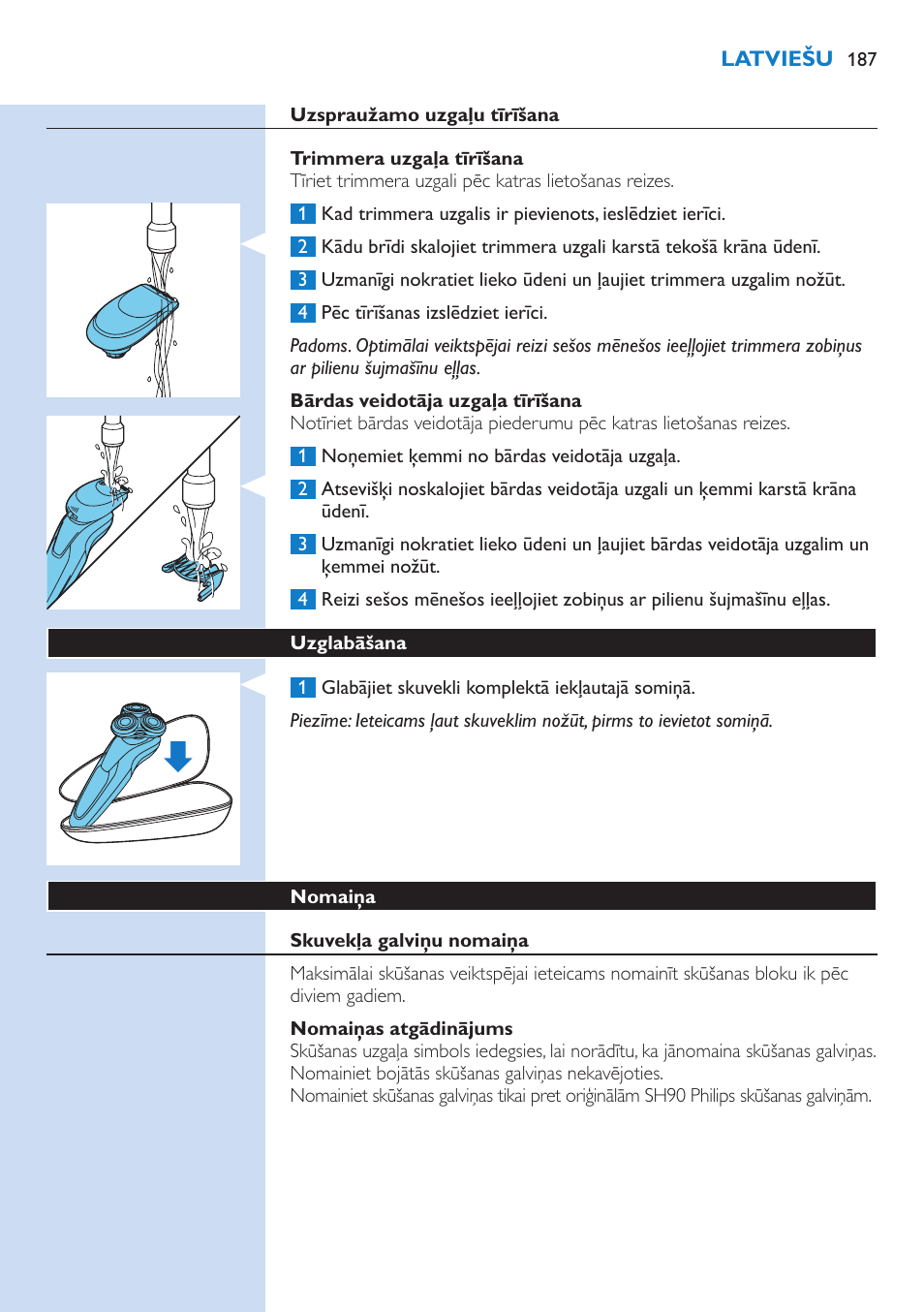 Philips S9321-88 User Manual | Page 187 / 342