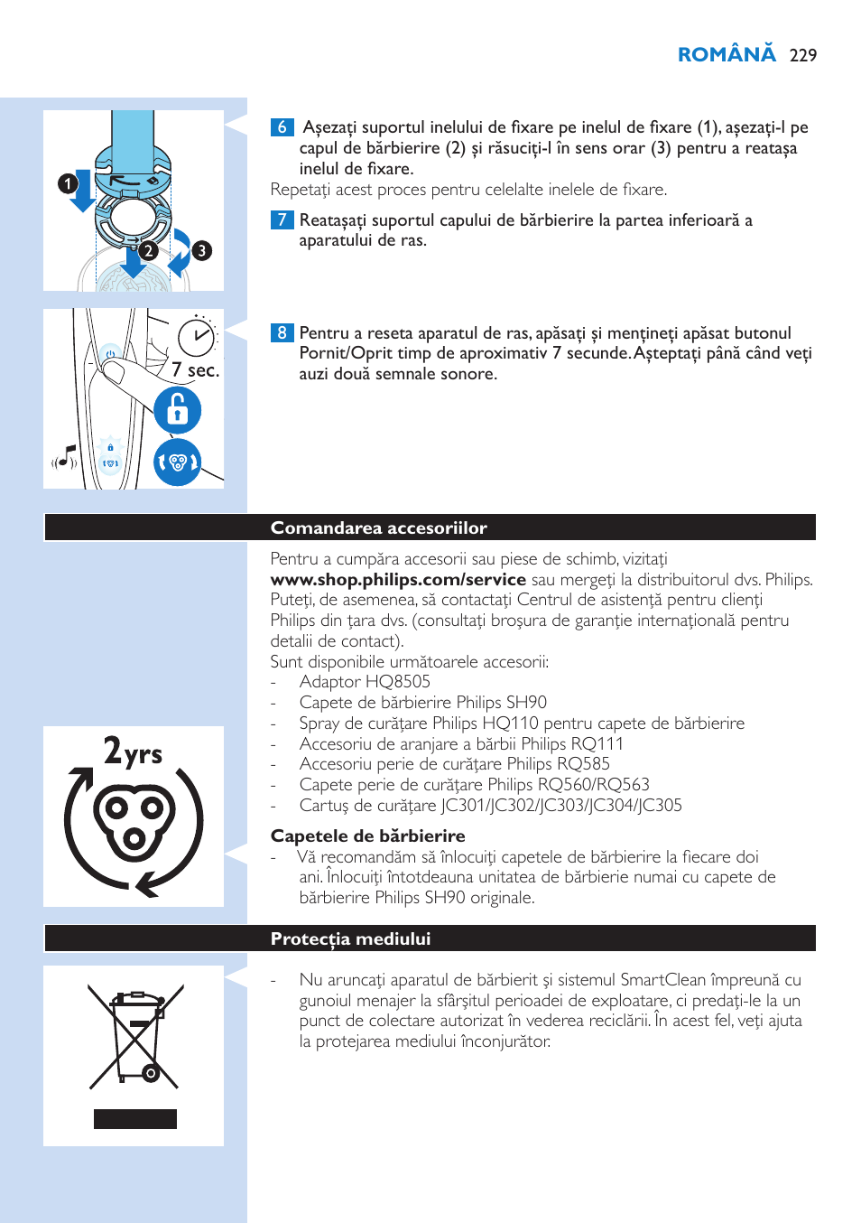 Philips S9321-88 User Manual | Page 229 / 342