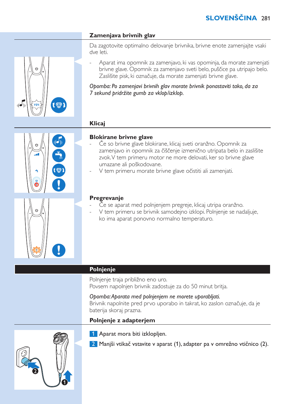 Philips S9321-88 User Manual | Page 281 / 342