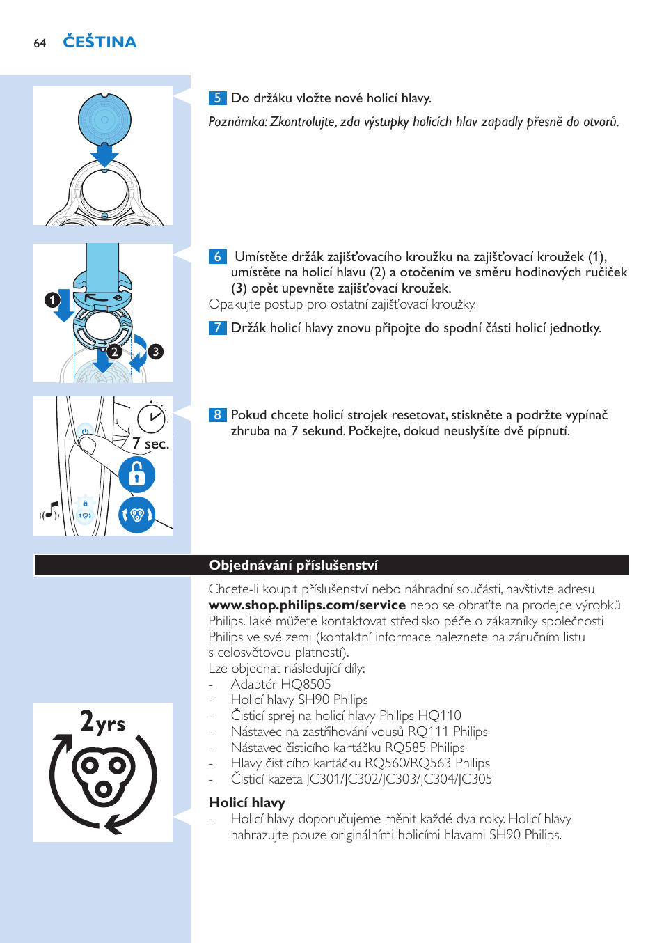 Philips S9321-88 User Manual | Page 64 / 342