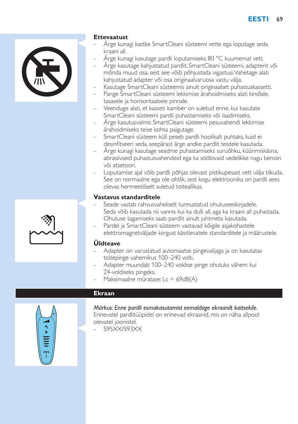 Philips S9321-88 User Manual | Page 69 / 342