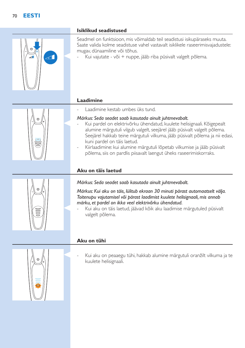 Philips S9321-88 User Manual | Page 70 / 342