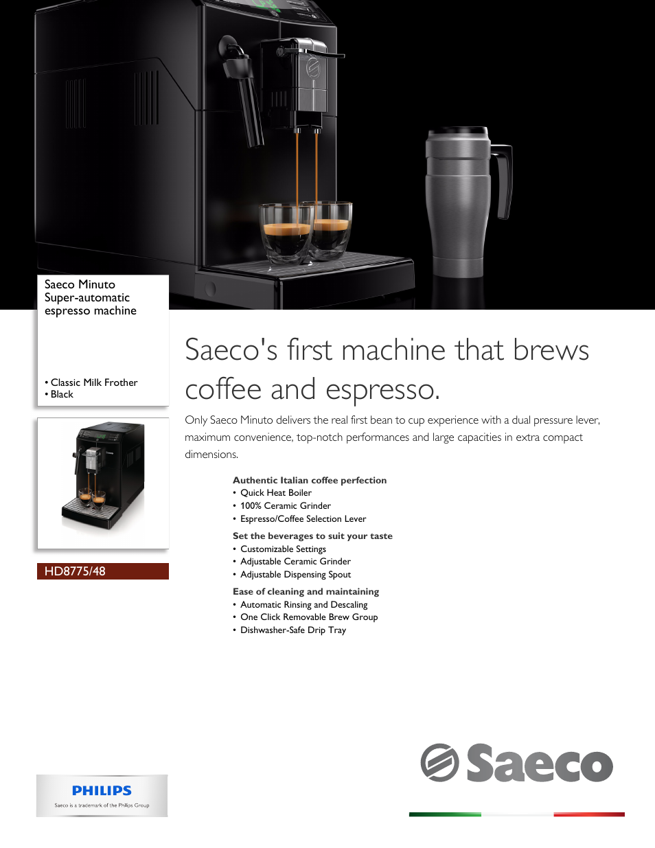 Philips HD8775-48 User Manual | 3 pages