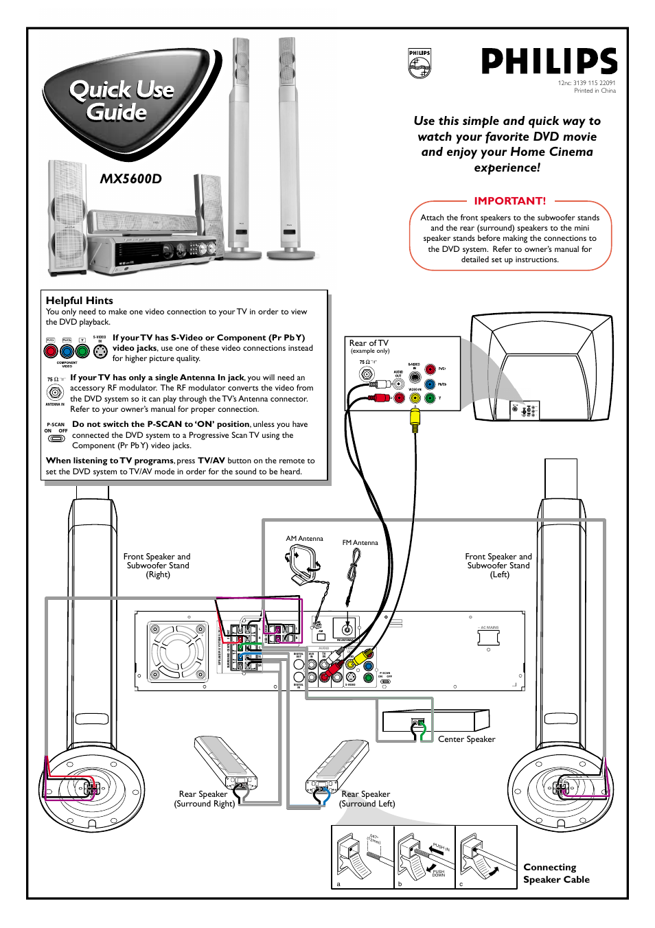Philips MX5600D-99 User Manual | 50 pages