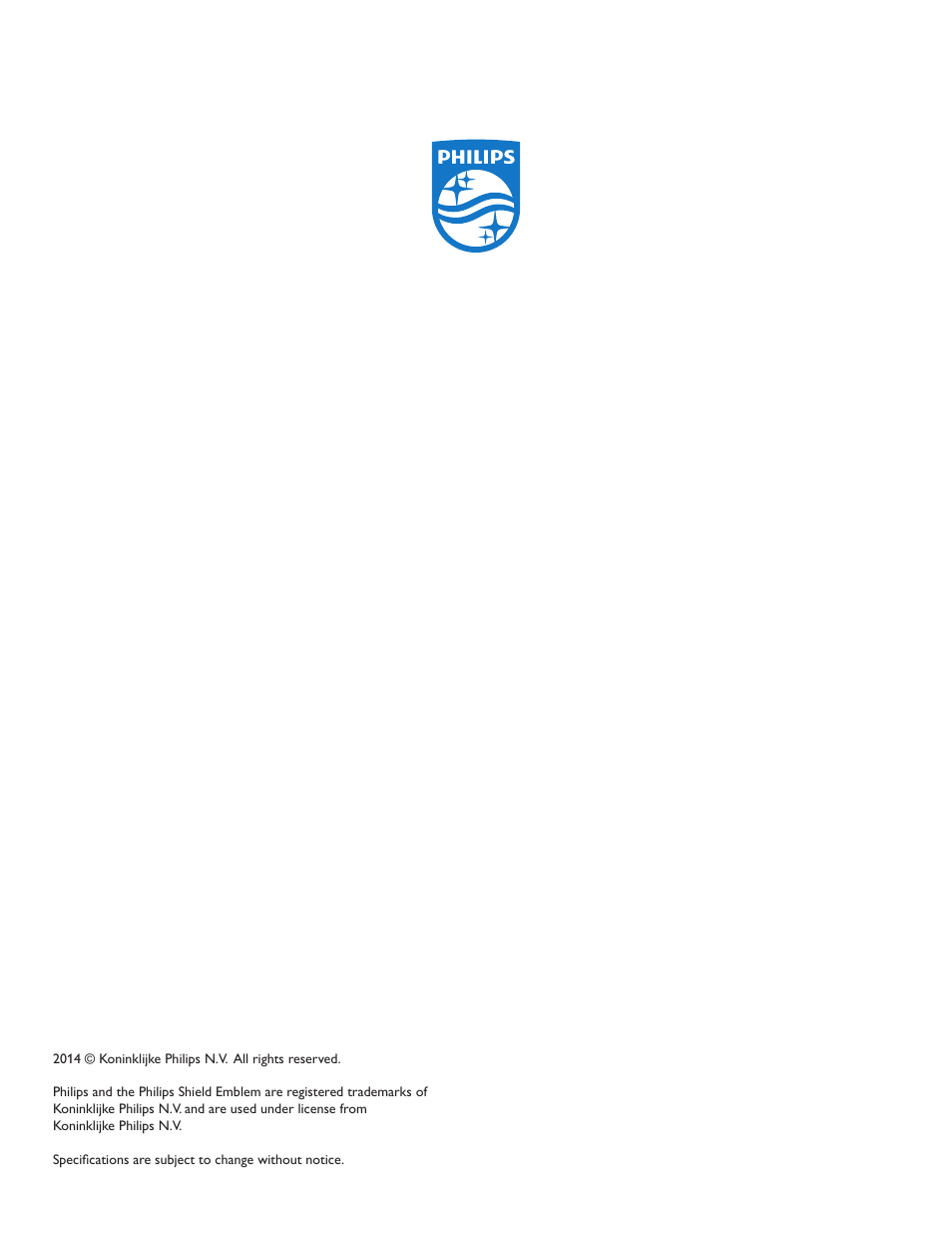 Philips Signage Solutions V-Line Display BDL4280VL 42" Edge LED Backlight Full HD 700cd-m² User Manual | Page 45 / 45
