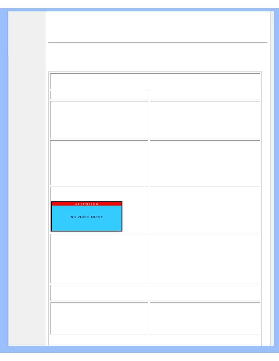 Troubleshooting | Philips 230W5VS-27B User Manual | Page 37 / 89