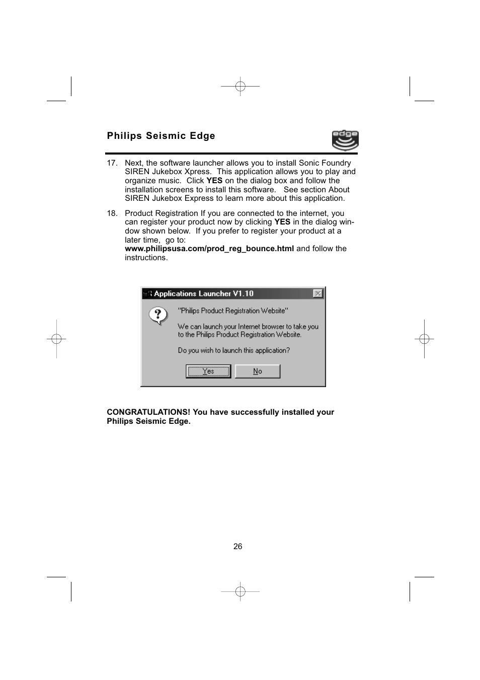 Philips 4-Channel Sound Card User Manual | Page 26 / 60