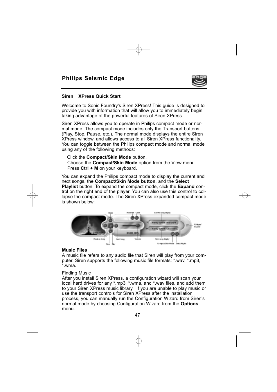 Philips 4-Channel Sound Card User Manual | Page 47 / 60