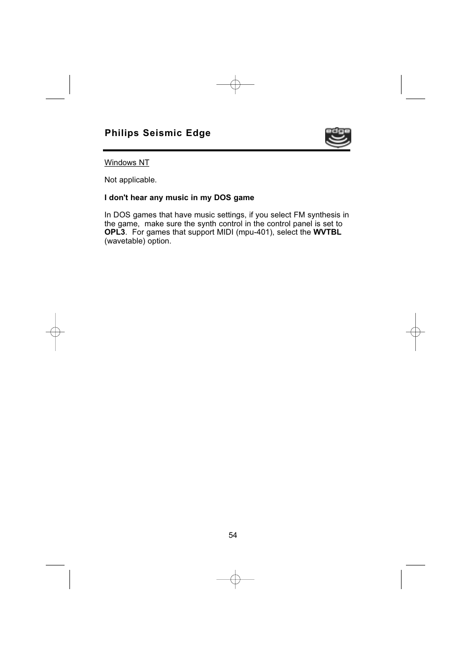 Philips 4-Channel Sound Card User Manual | Page 54 / 60