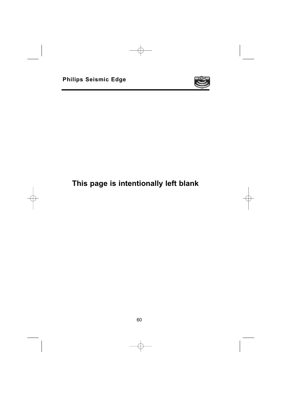 This page is intentionally left blank | Philips 4-Channel Sound Card User Manual | Page 60 / 60